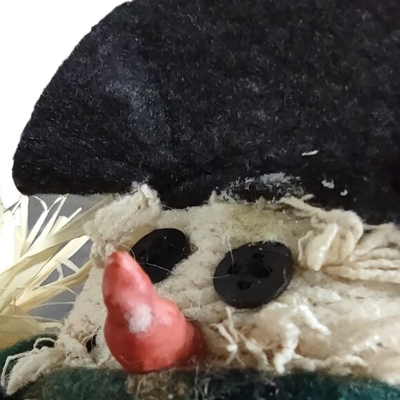 Sitting Shelf Mantle Plush Snowman NWT - Picture 8 of 10